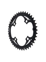 Truvativ, 44T, 9 sp, BCD 104mm, 4-Bolt, Outer Chainring, For 22/33/44, Steel, Black, 11.6215.015.000