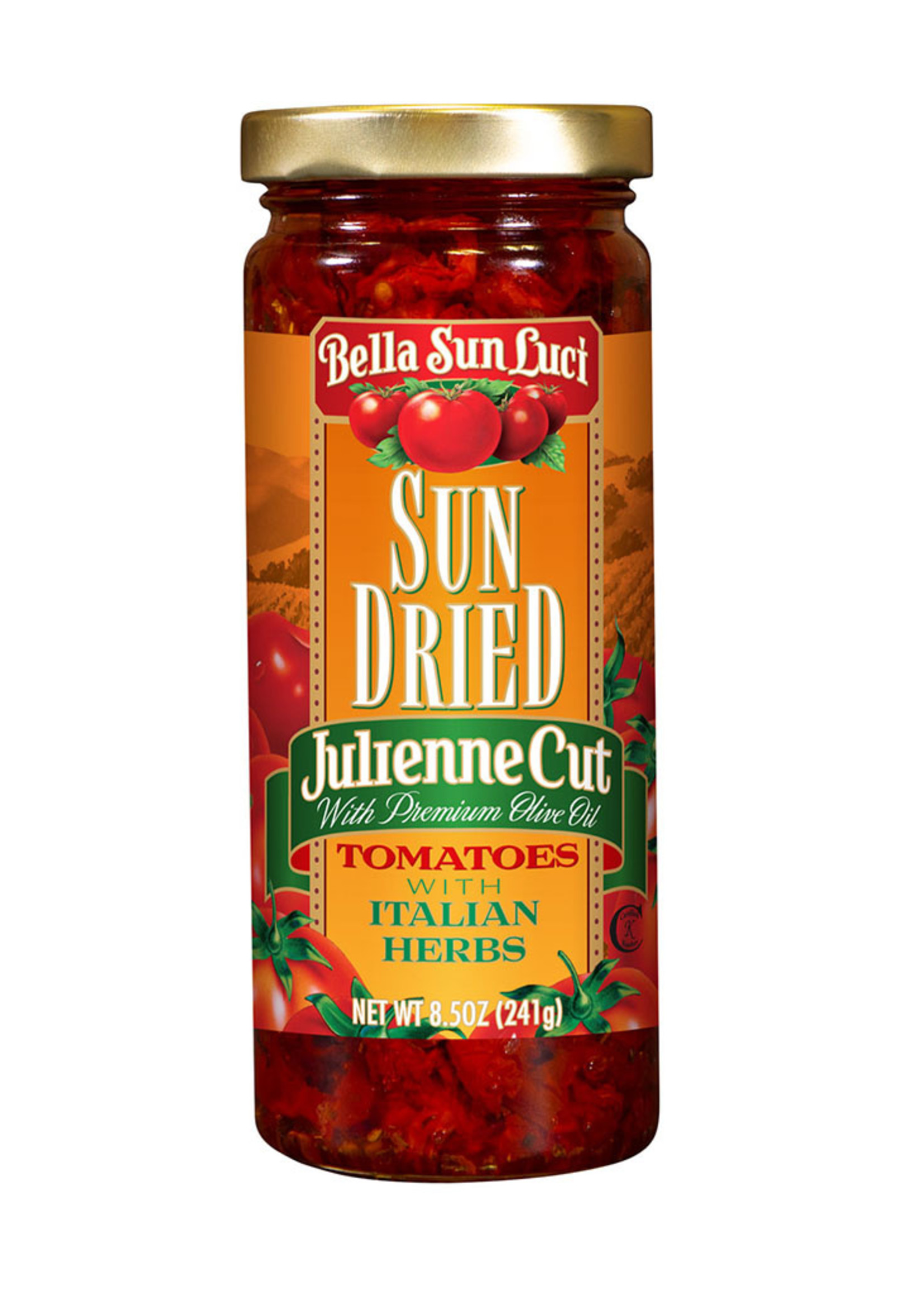Mooney Farms Bell Sun Luci Sun Dried Julienne Cut Tomatoes In Olive Oile With Italian Herbs 8.5oz