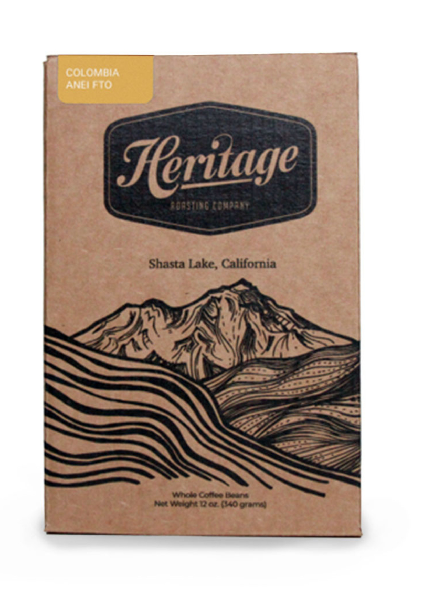 Heritage Roasting Heritage Roasting Company Columbia Anei FTO Coffee Beans 12oz