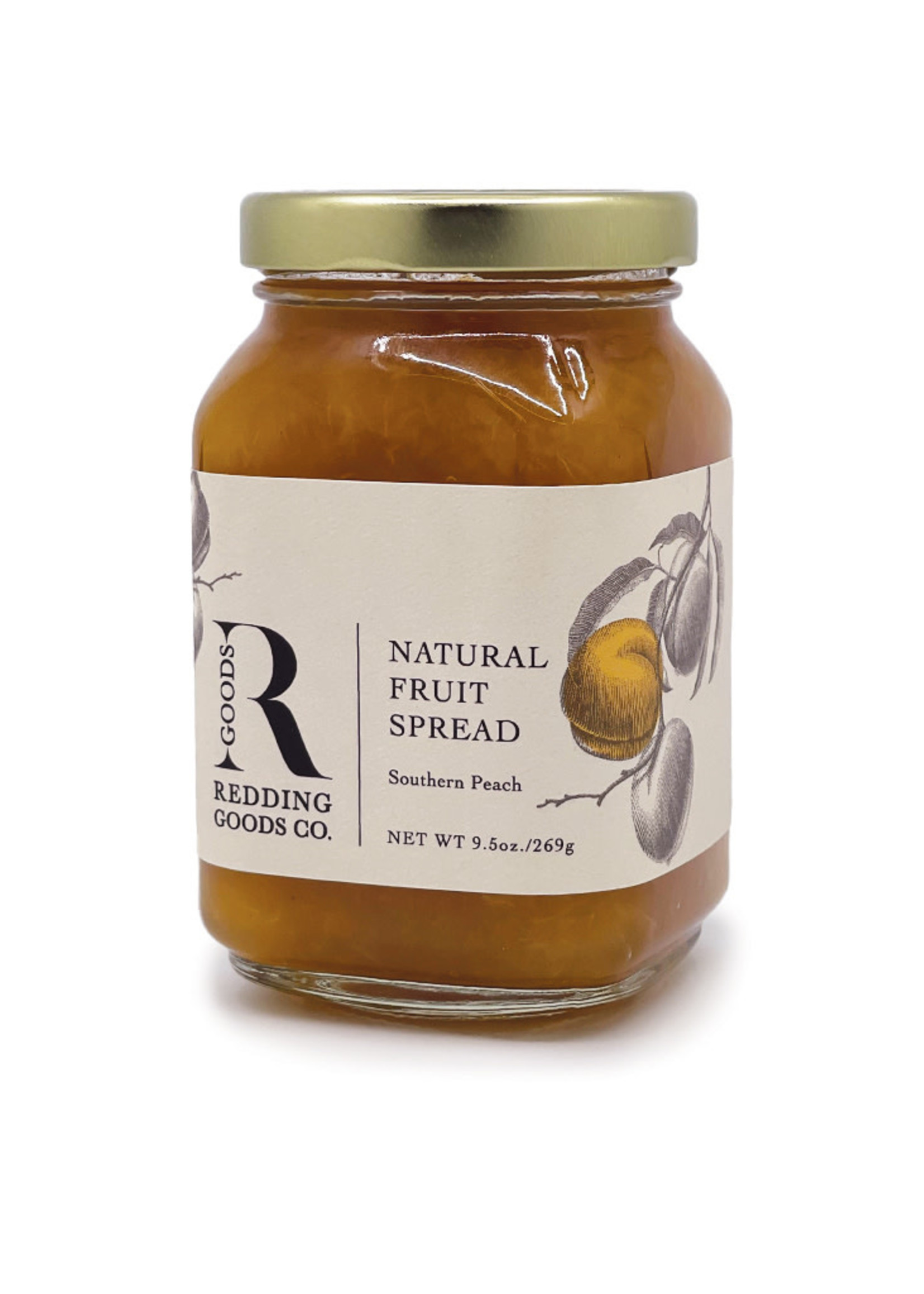 Redding Goods Co. Southern Peach Fruit Spread | by Redding Goods Co.  | 9.5oz