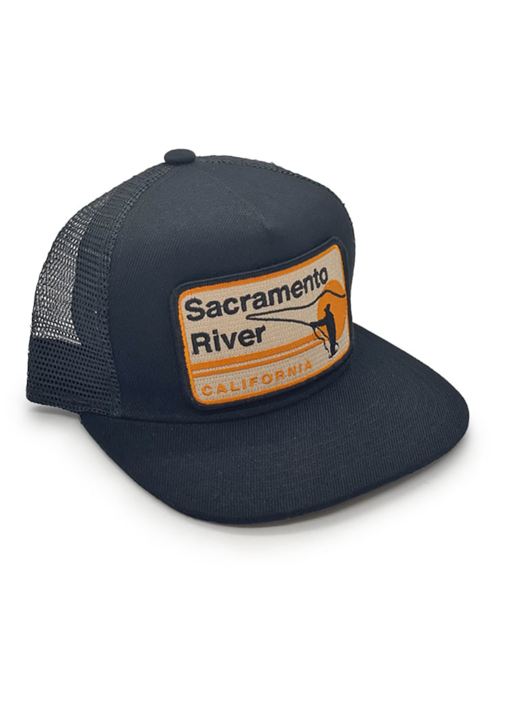Bart Bridge Sacramento River CA Trucker Hat | by Famous Pocket