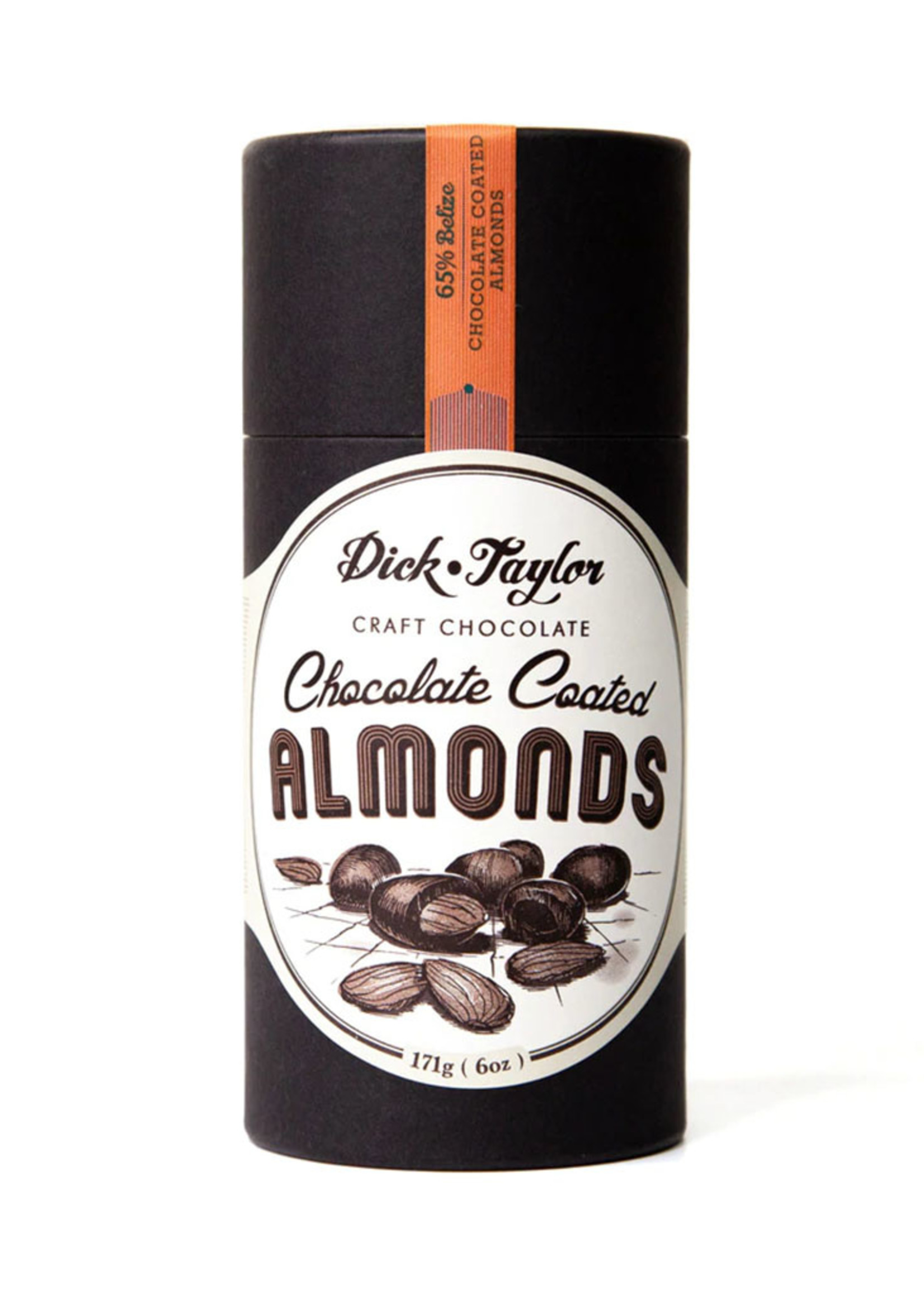 Dick Taylor Dick Taylor Chocolate Coated Almonds 6oz.