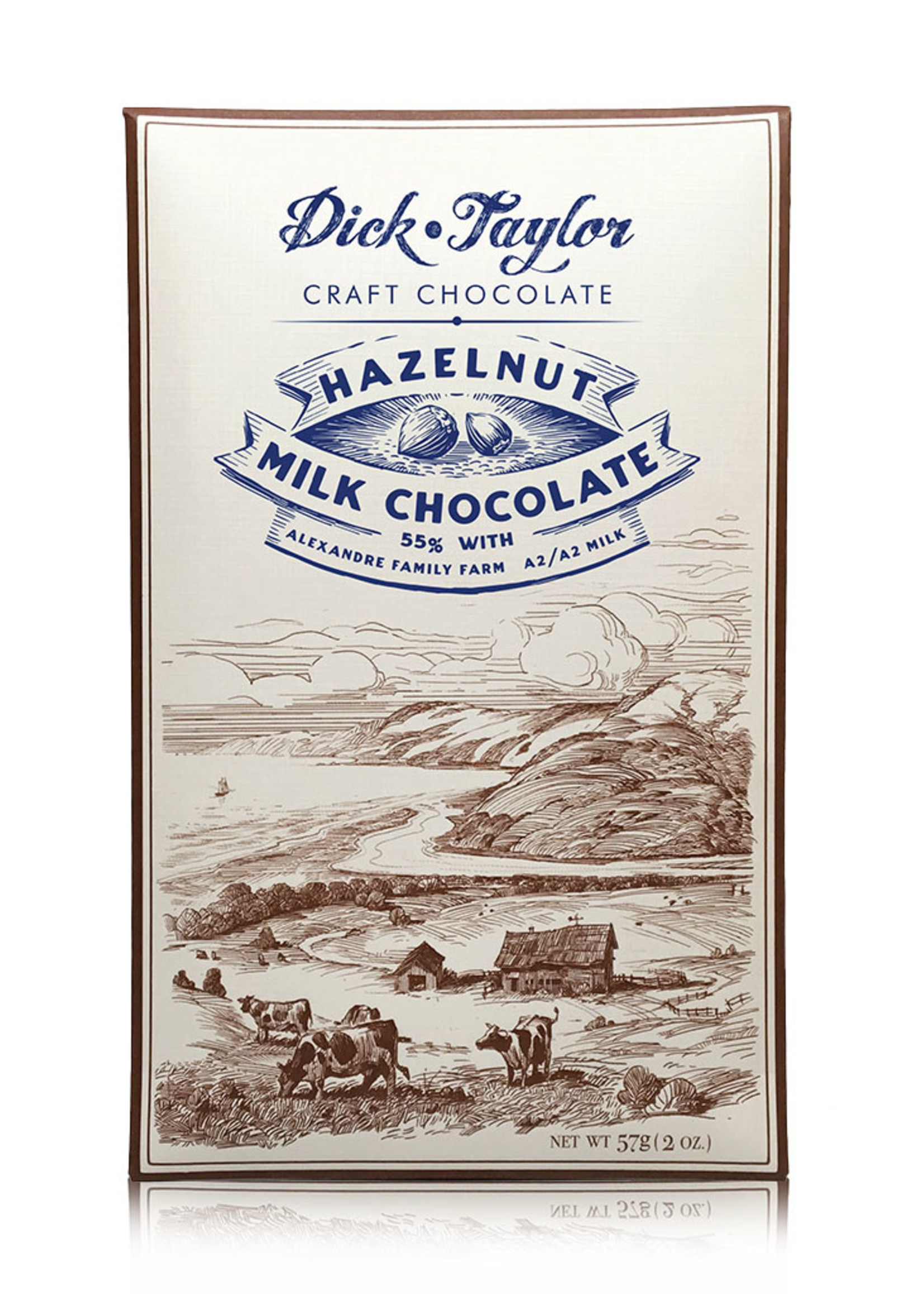 Dick Taylor Dick Taylor Craft Chocolate 55% Hazelnut Milk Chocolate 2oz
