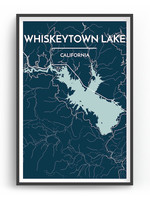 Point Two Design Whiskeytown Lake Art Print 13”X19”
