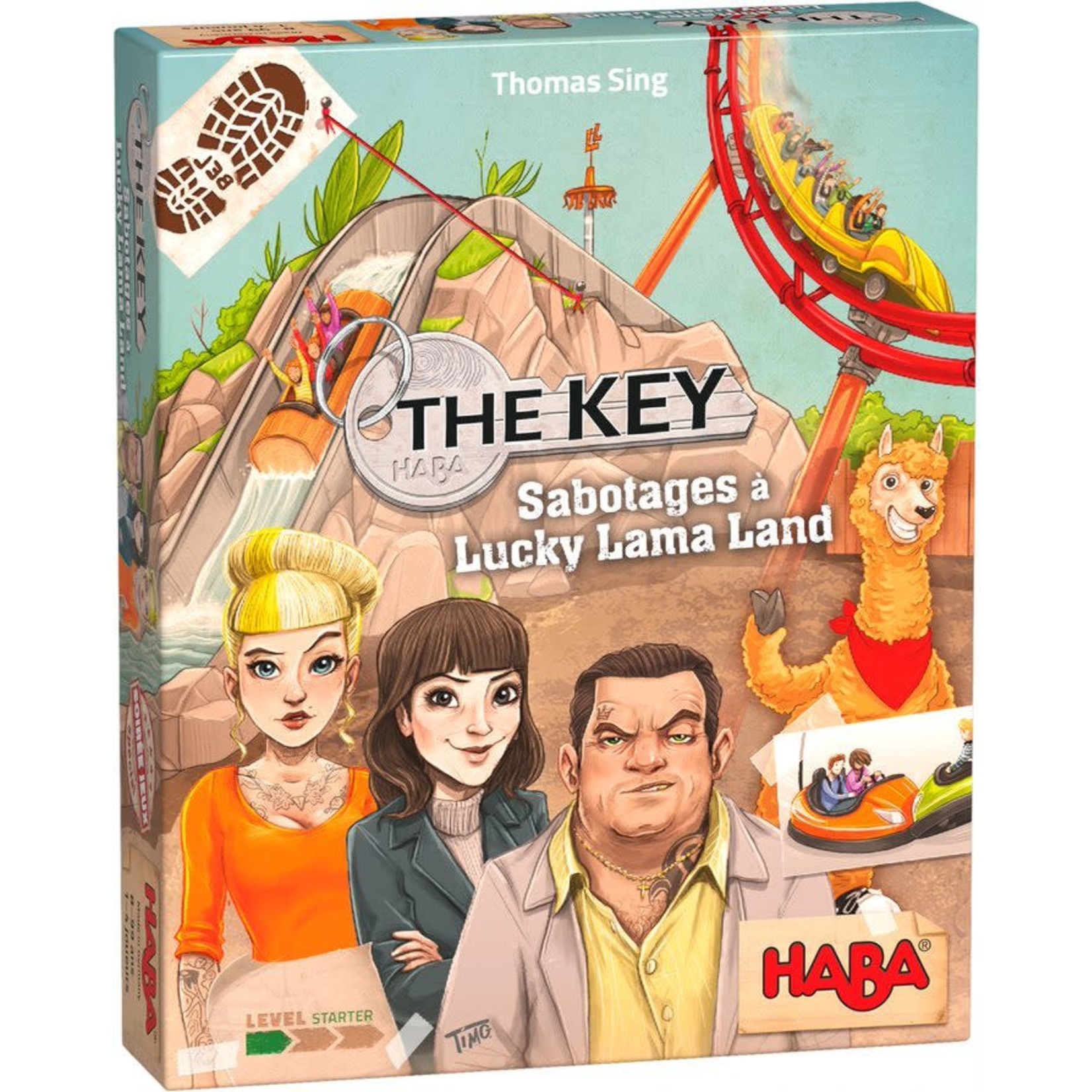 HABA The Key  Sabotages à Lucky Lama Land
