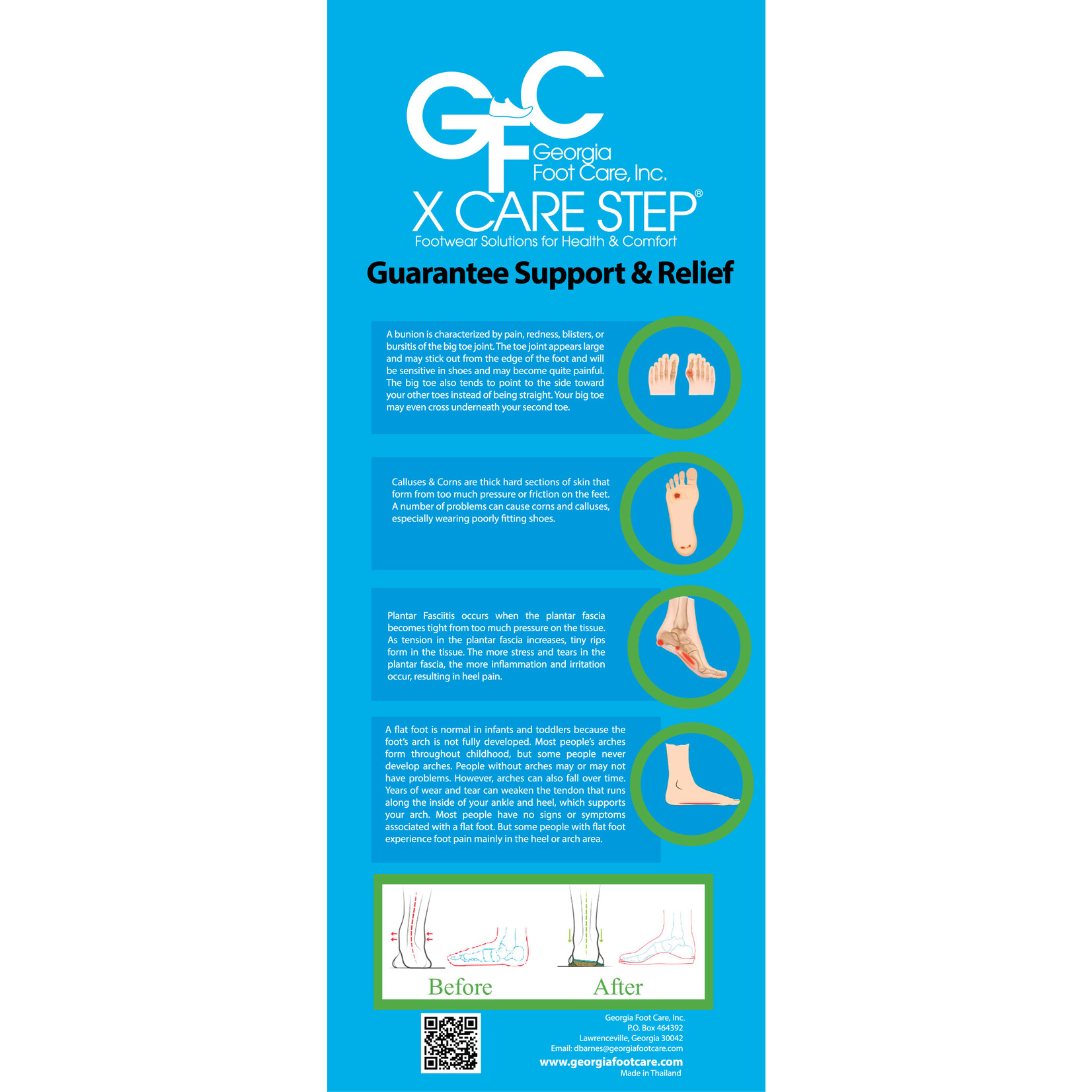 ORTHOTIC INSOLES Georgia Foot Care Inc