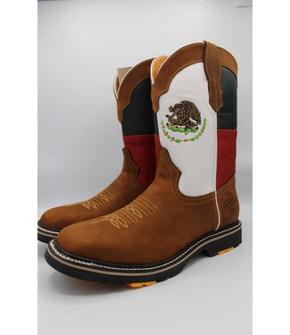 square toe work cowboy boots