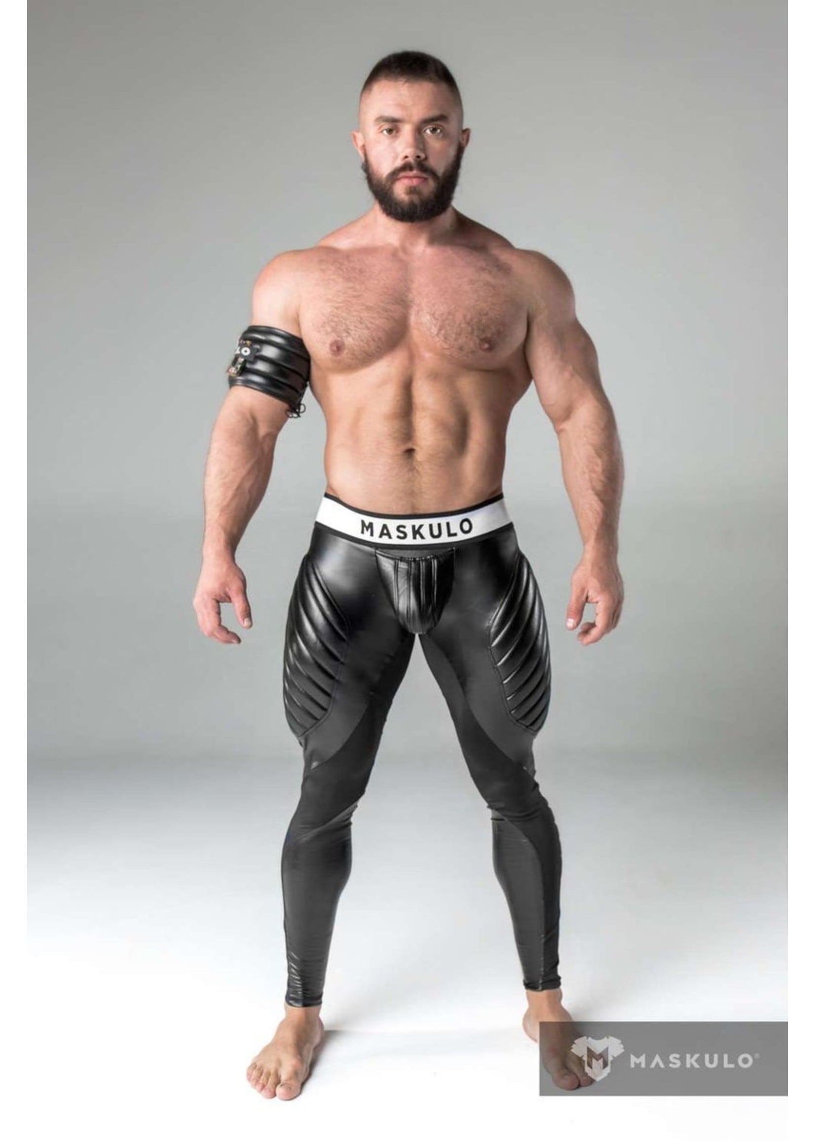 Maskulo/Outtox Maskulo Armored Leggings Codpiece  Zipped Rear