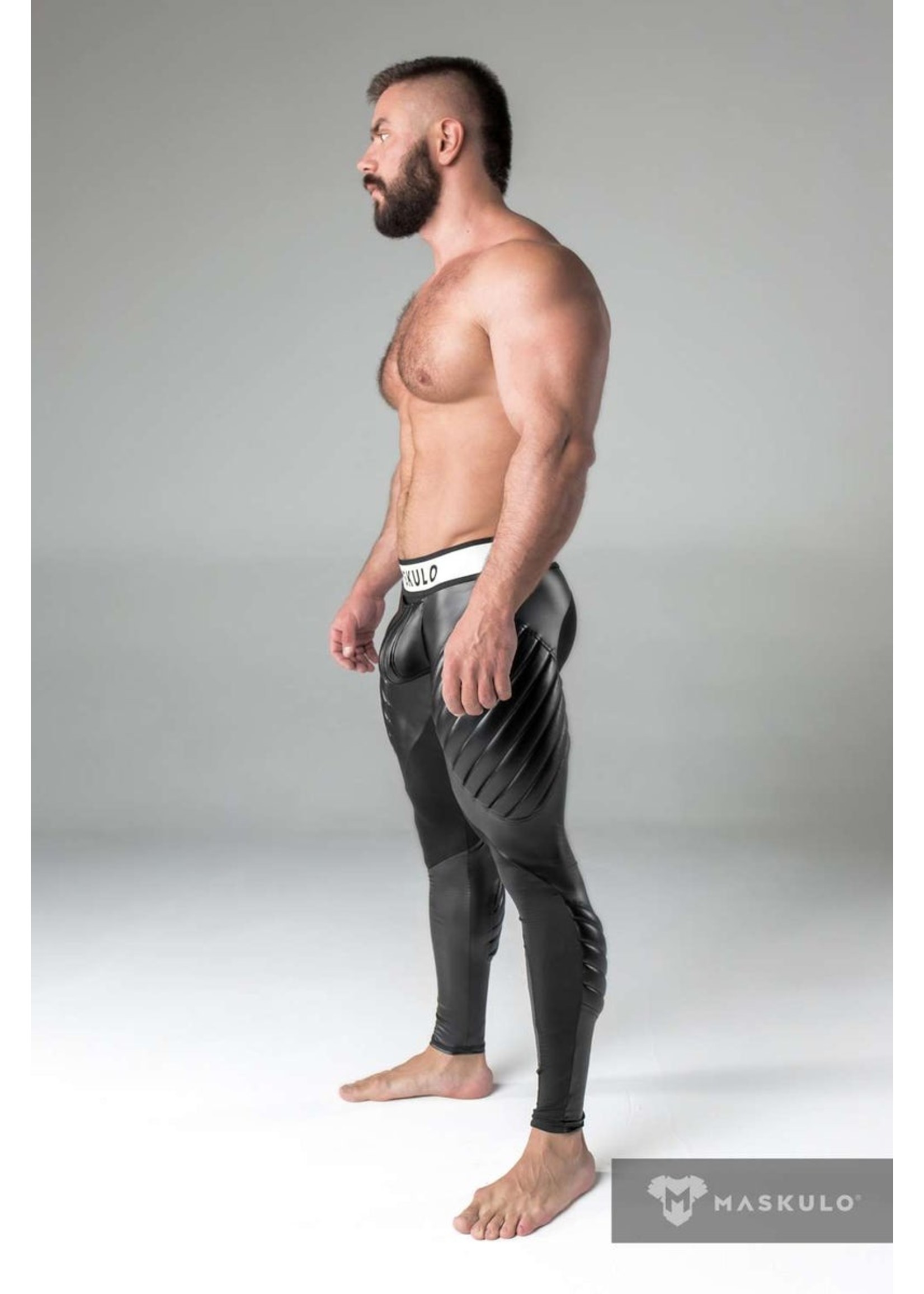 Maskulo/Outtox Maskulo Armored Leggings Codpiece  Zipped Rear