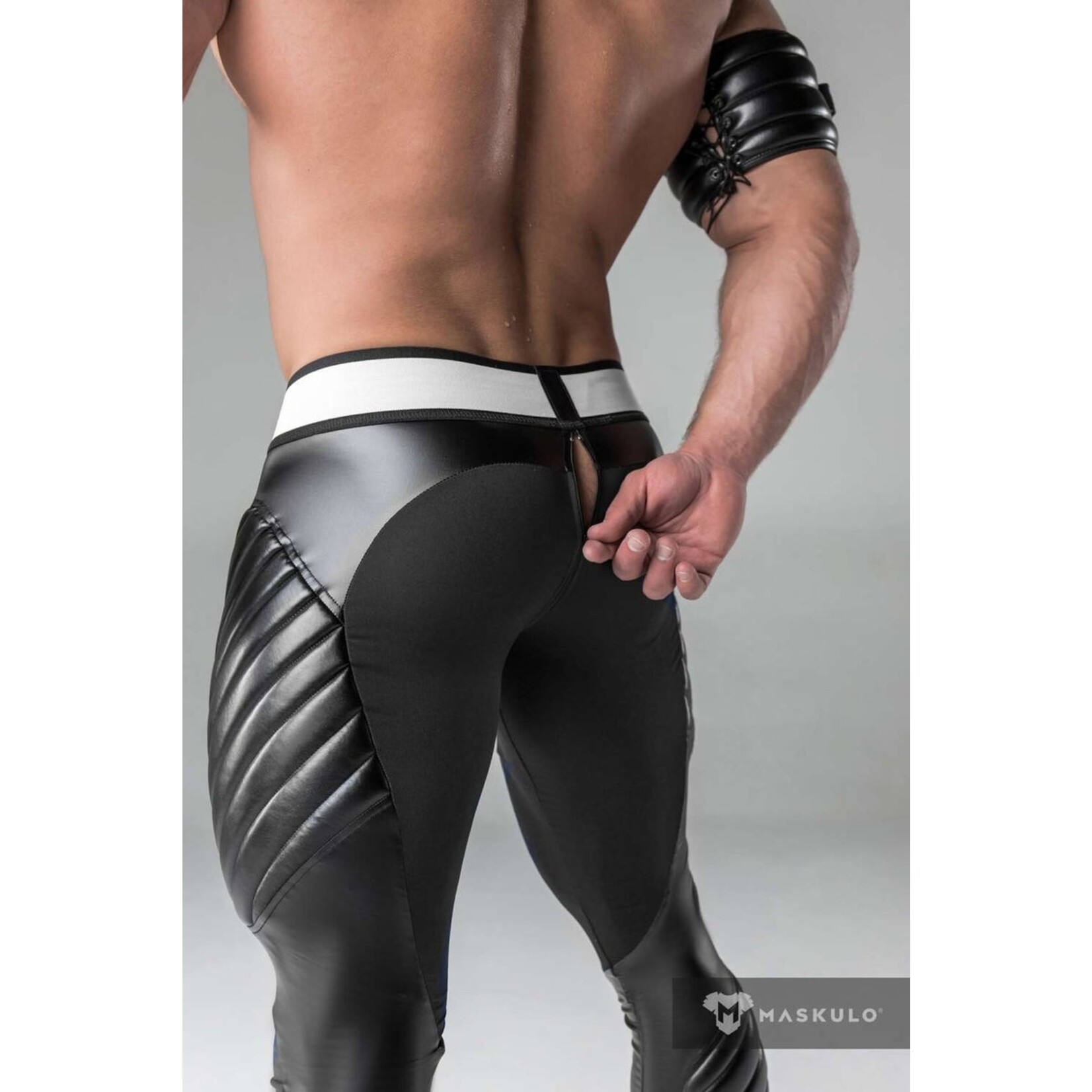 Maskulo/Outtox Maskulo Armored Leggings Codpiece  Zipped Rear