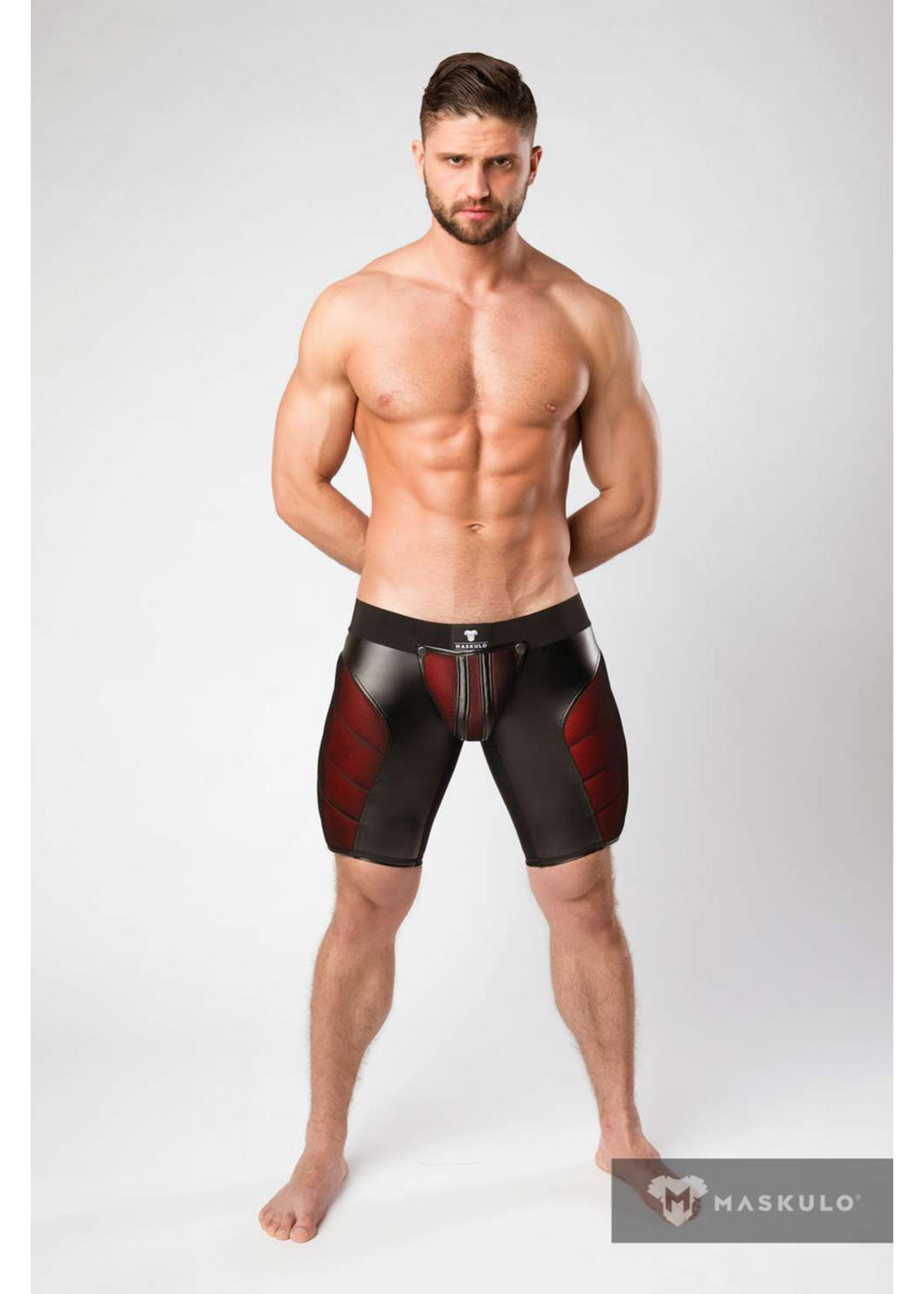 Maskulo/Outtox Maskulo Armored Zipped Cycling Shorts
