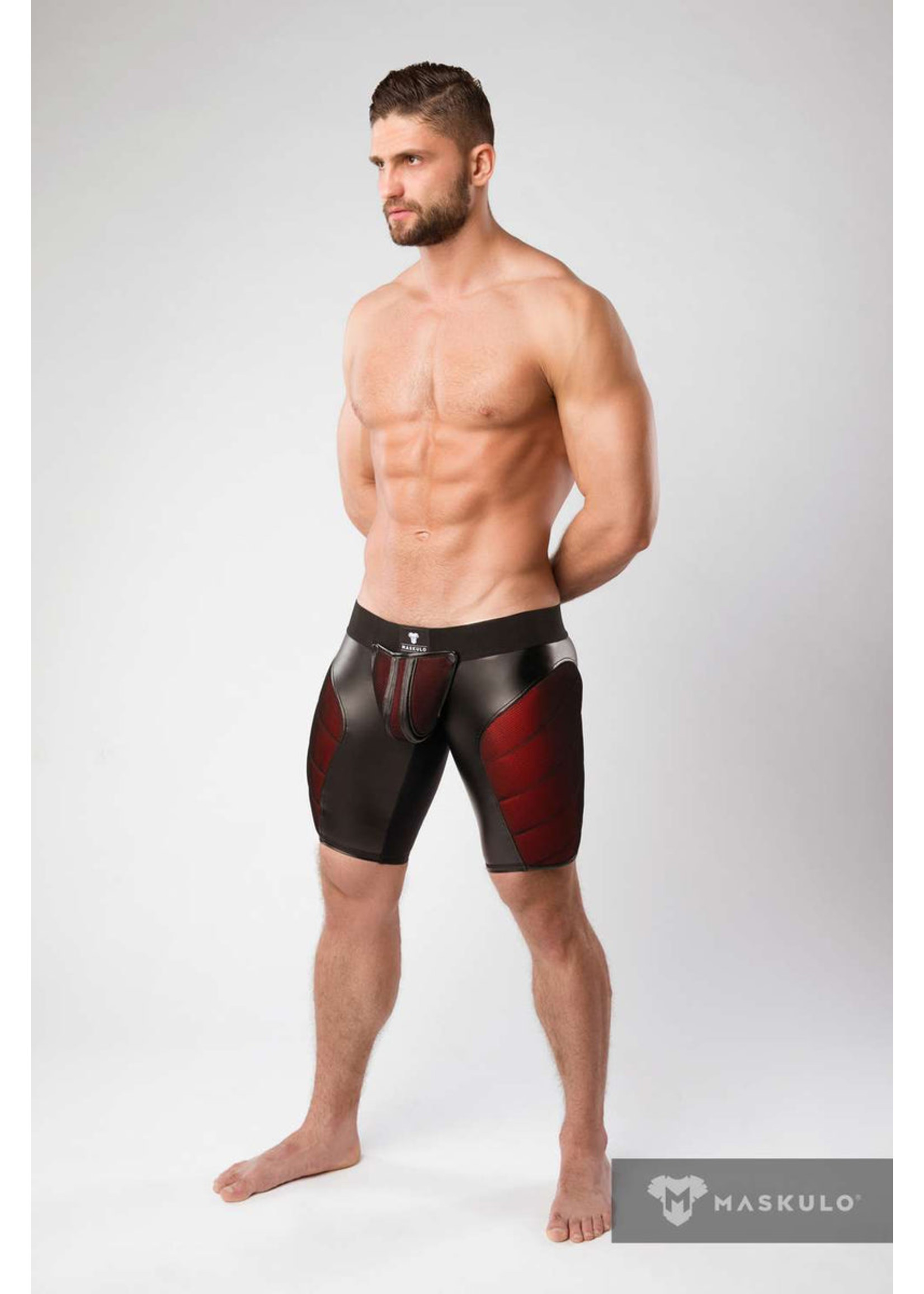 Maskulo/Outtox Maskulo Armored Zipped Cycling Shorts