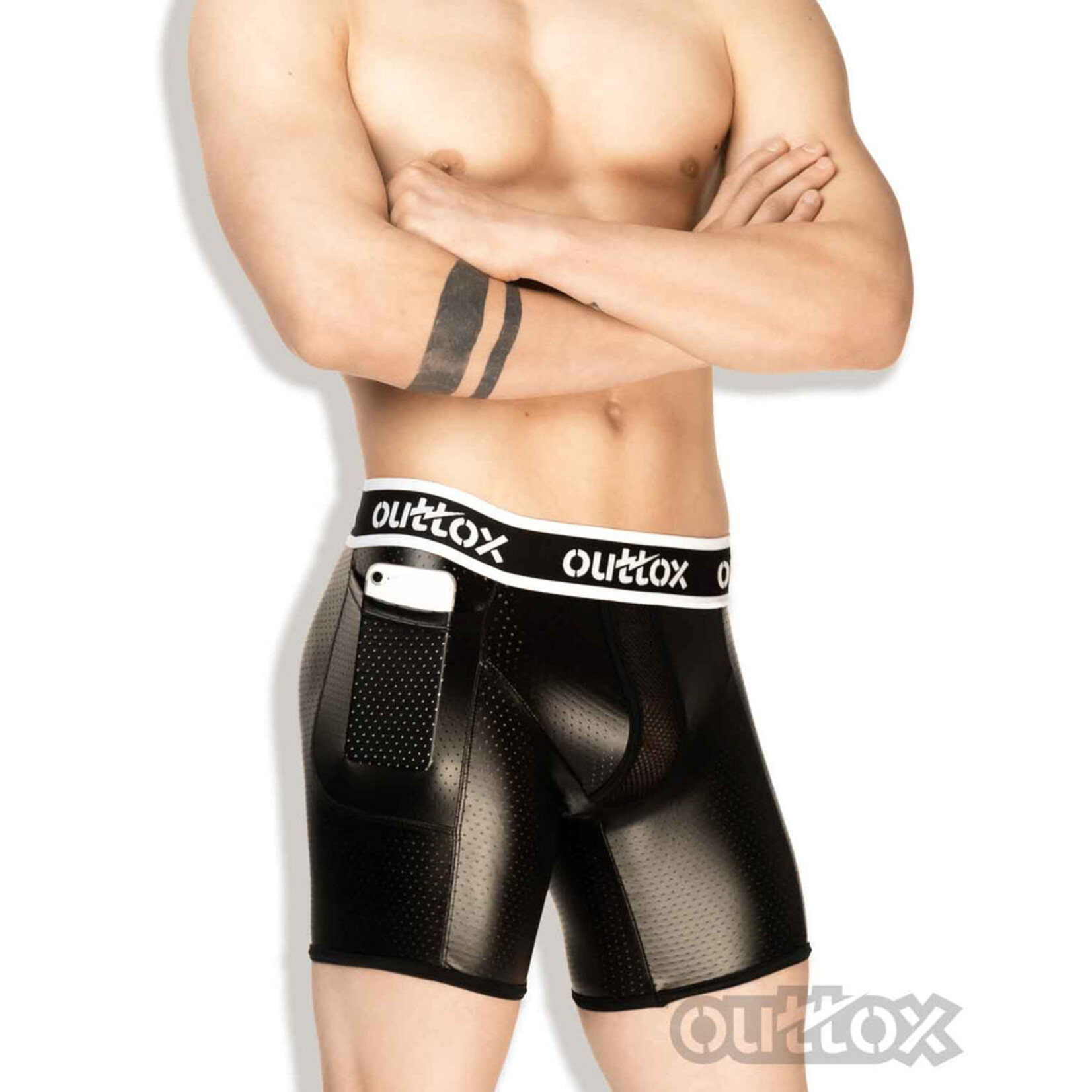 Maskulo/Outtox Outtox Zippered Rear Cycling Shorts