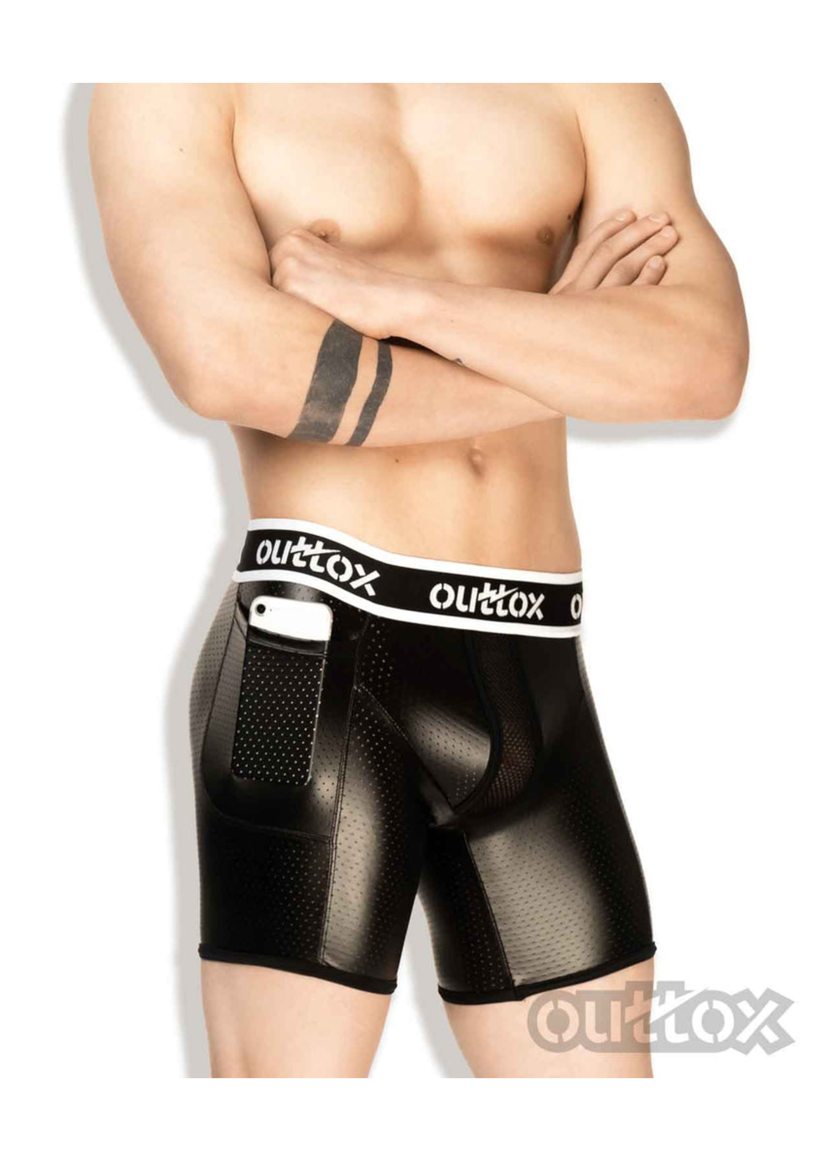 Maskulo/Outtox Outtox Zippered Rear Cycling Shorts
