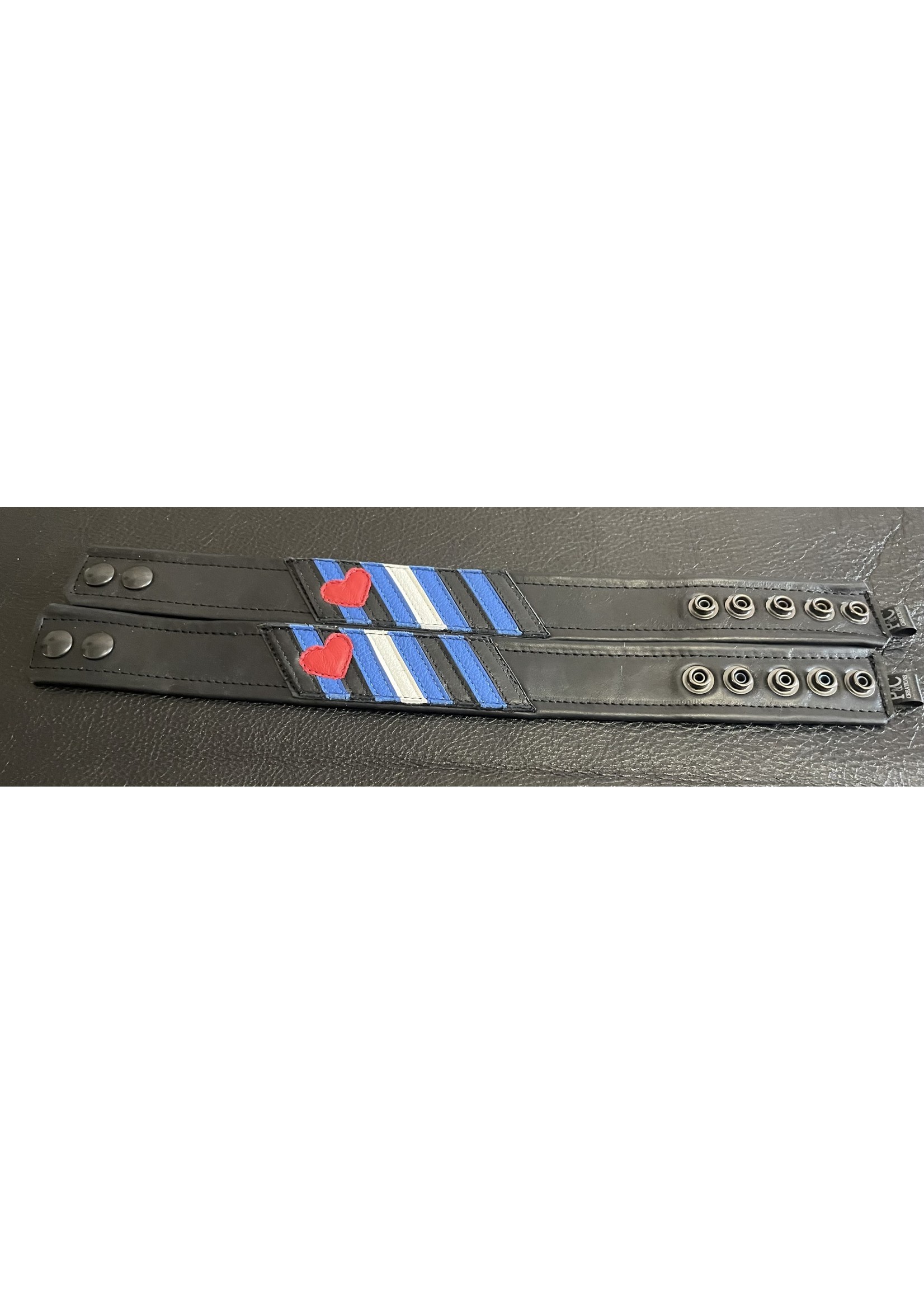 Neesh-Wear Leather Arm Bands - Flag Series