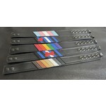 Neesh-Wear Leather Arm Bands - Flag Series