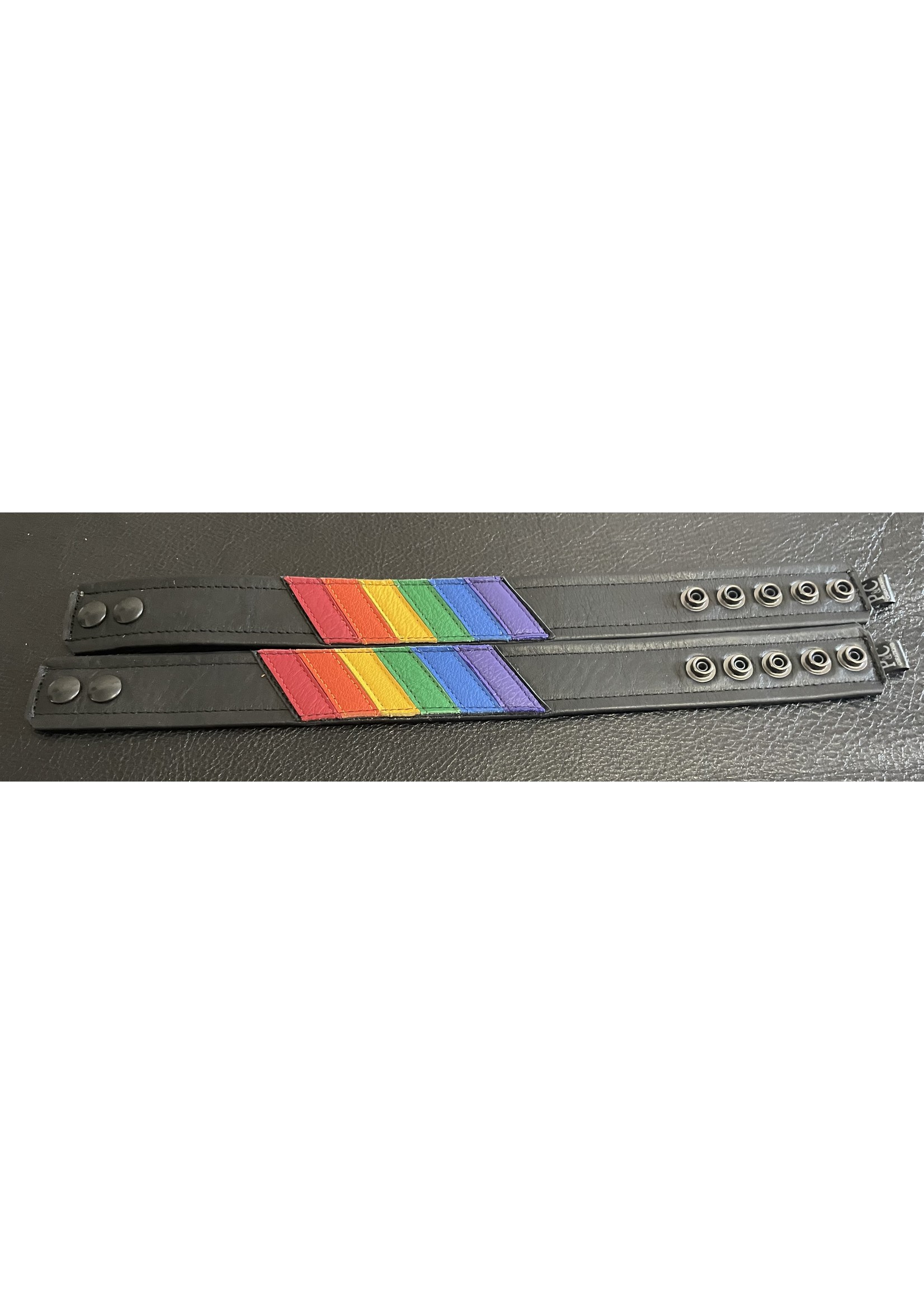 Neesh-Wear Leather Arm Bands - Flag Series