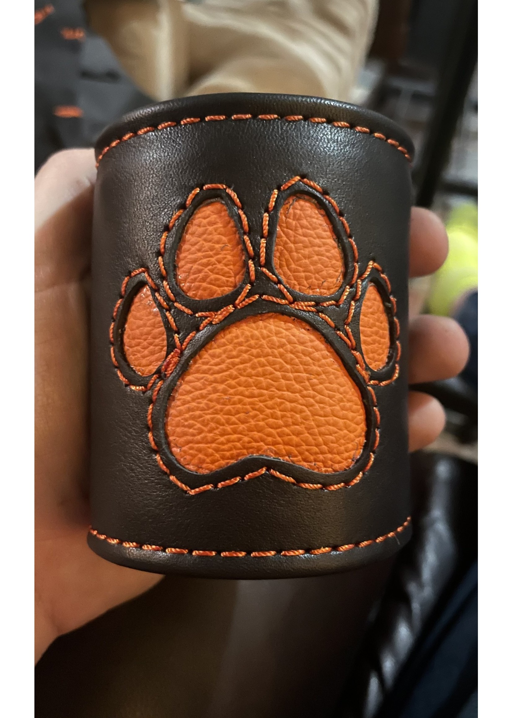 Neesh-Wear Neesh Leather Gauntlet Cuff- Pup