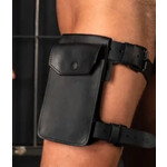 Mr. S Leather Mr. S Leather - Leather Dark Room Leg Harness - Black - One Size