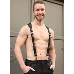 Mr. S Leather Mr. S Leather - Leather Suspender & Harness Combo - Black