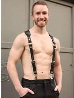Mr. S Leather Mr. S Leather - Leather Suspender & Harness Combo - Black
