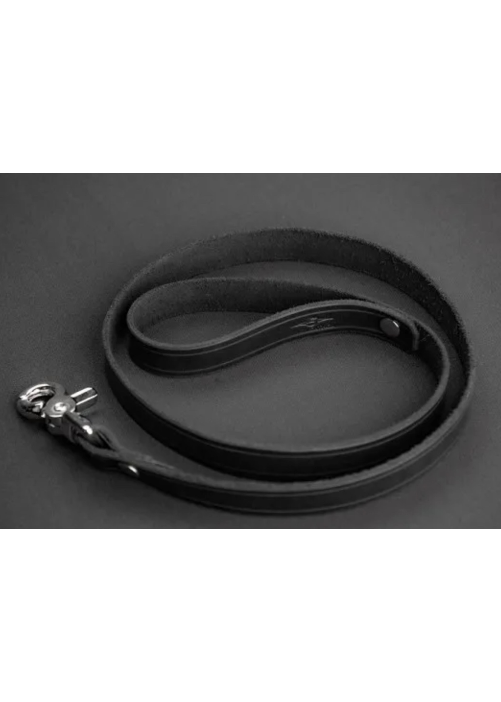Mr. S Leather Mr. S Leather - All-Leather Leash - Black - 32"