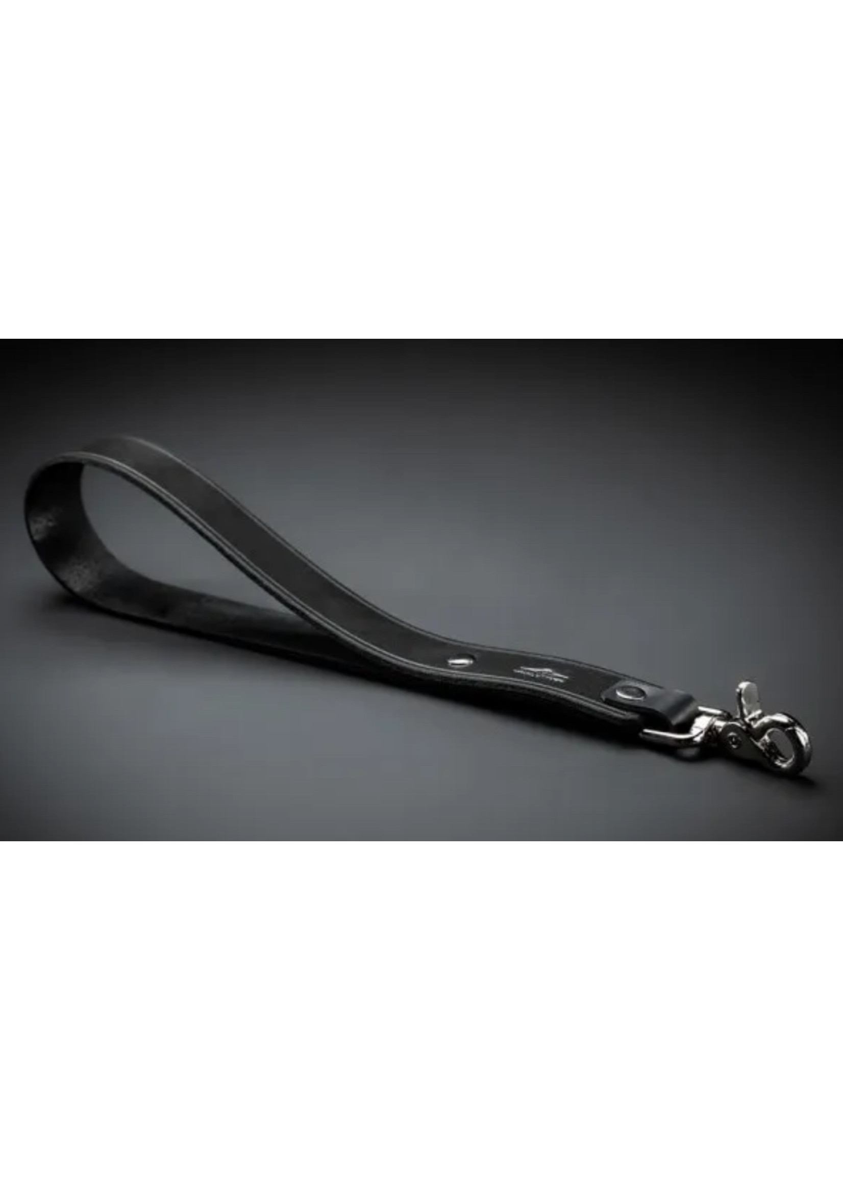 Mr. S Leather Mr. S Leather - Leather Short Leash - Black - One Size