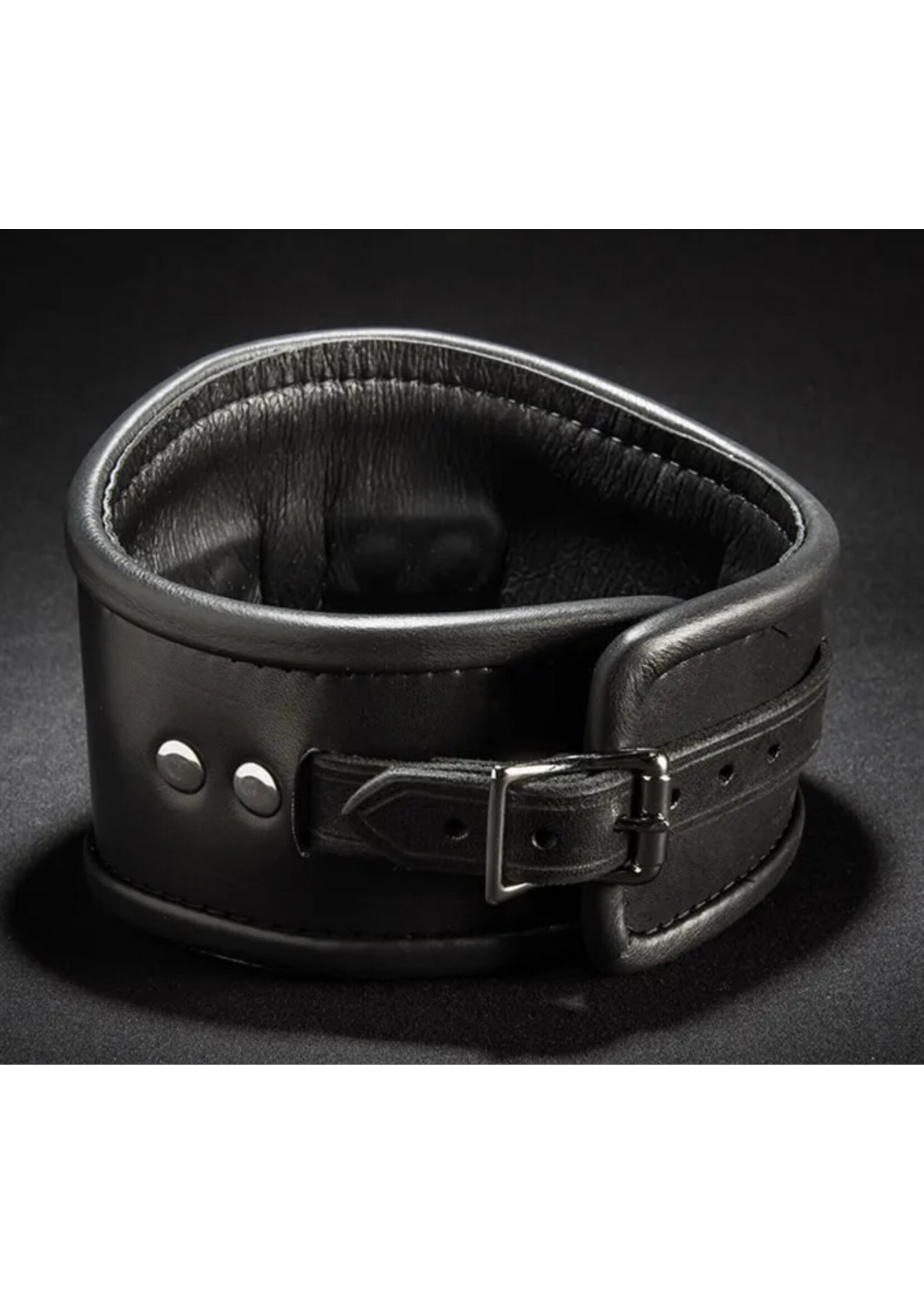 Mr. S Leather Mr. S Leather - Simple Posture Collar - Black -One Size