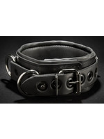 Mr. S Leather Mr. S Leather - Neoprene Locking Bondage Collar - Black