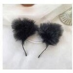 Western Fashion Fuzzy Cat Ear Headband