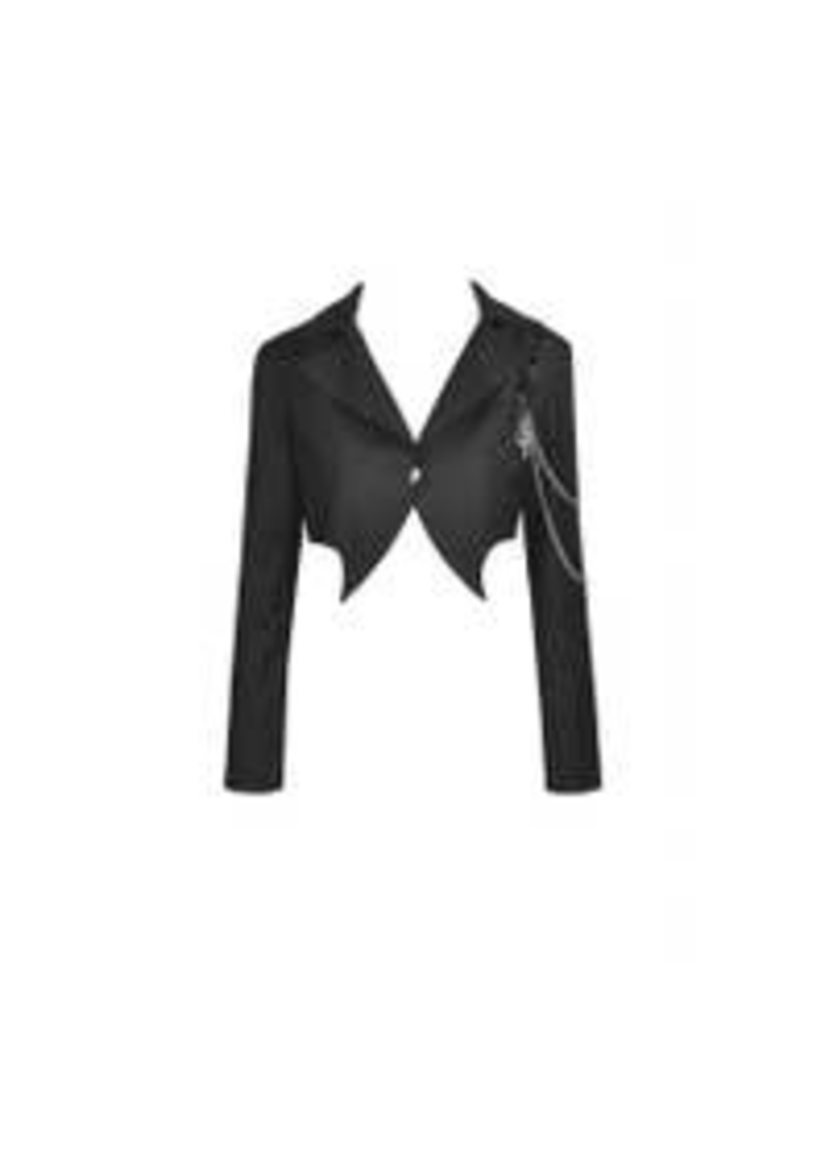 Punk/Goth-style Short Bat Jackets