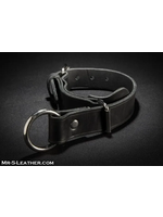 Mr. S Leather Mr. S Leather - Leather Quick-Pull Choke Collar - Black - One Size