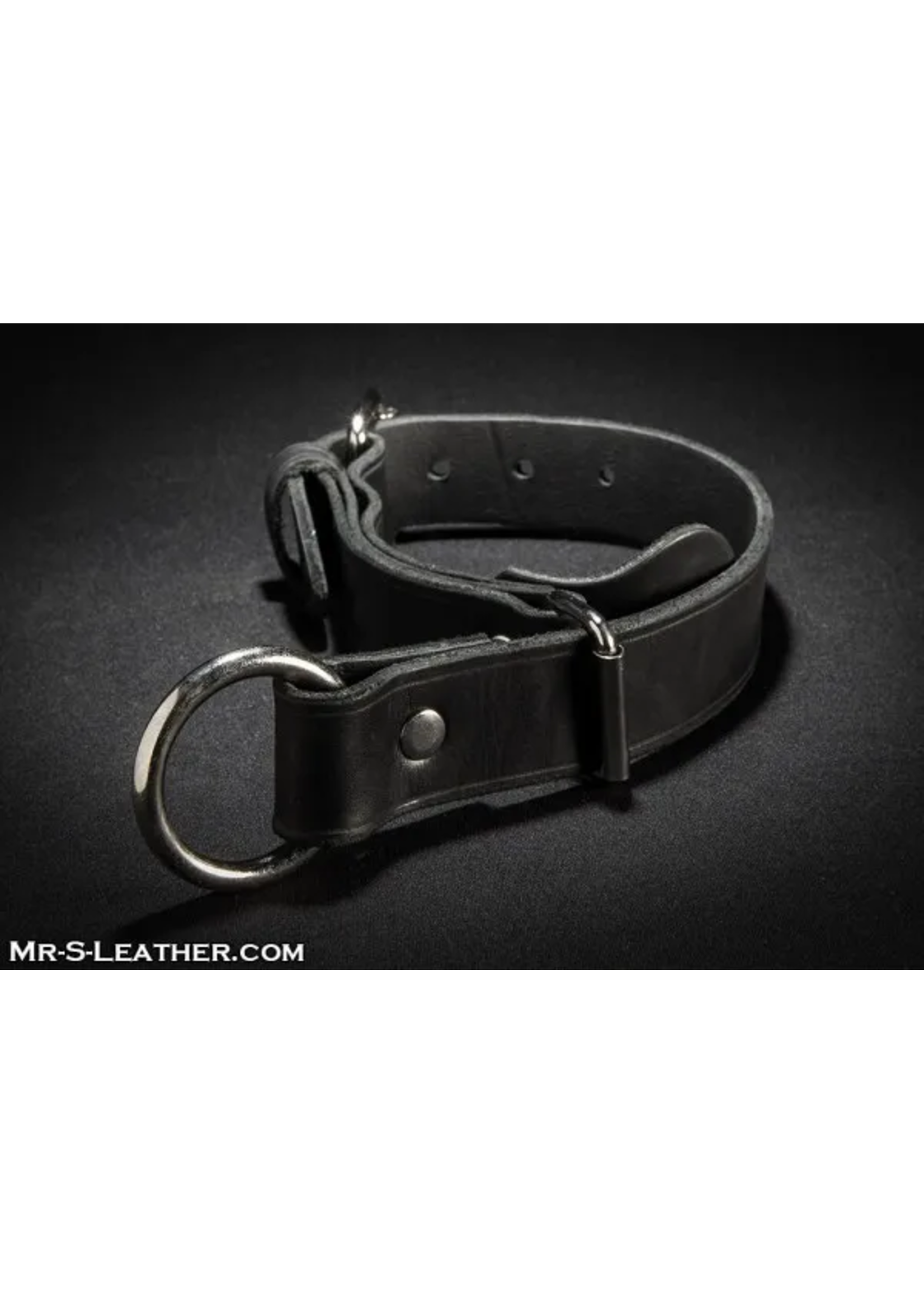 Mr. S Leather Mr. S Leather - Leather Quick-Pull Choke Collar - Black - One Size
