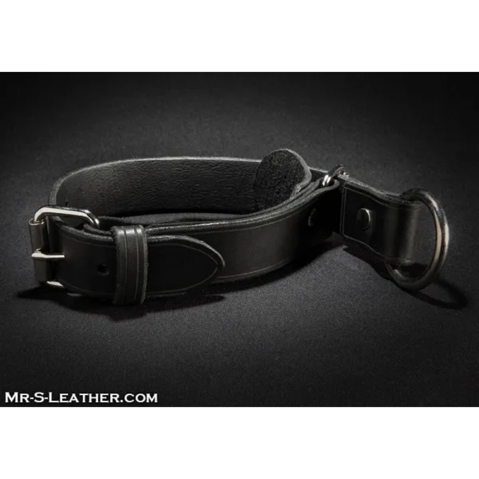 Mr. S Leather Mr. S Leather - Leather Quick-Pull Choke Collar - Black - One Size