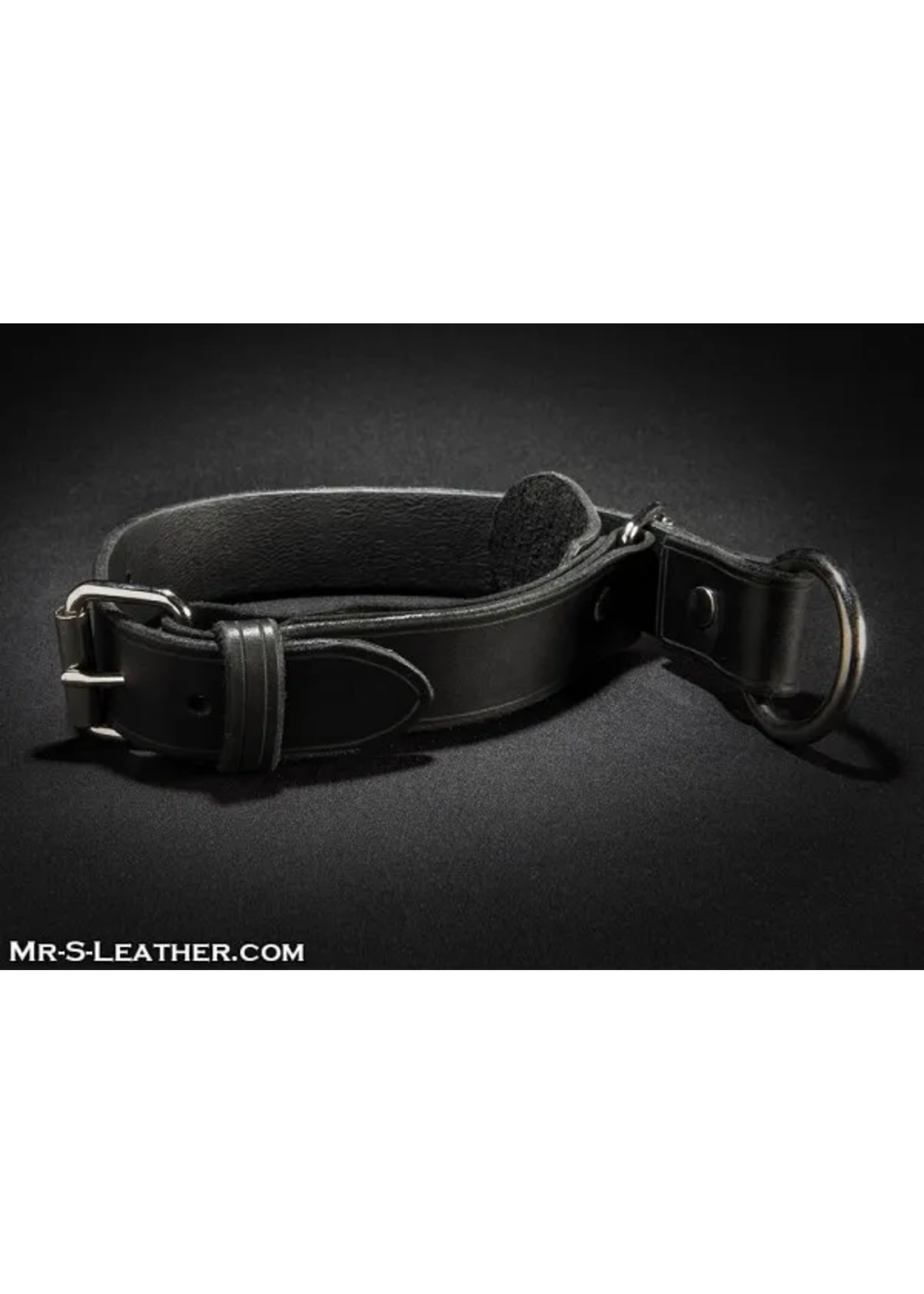 Mr. S Leather Mr. S Leather - Leather Quick-Pull Choke Collar - Black - One Size