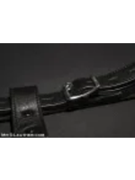 Mr. S Leather Mr. S Leather - Deluxe Locking Leather Butt Plug Harness