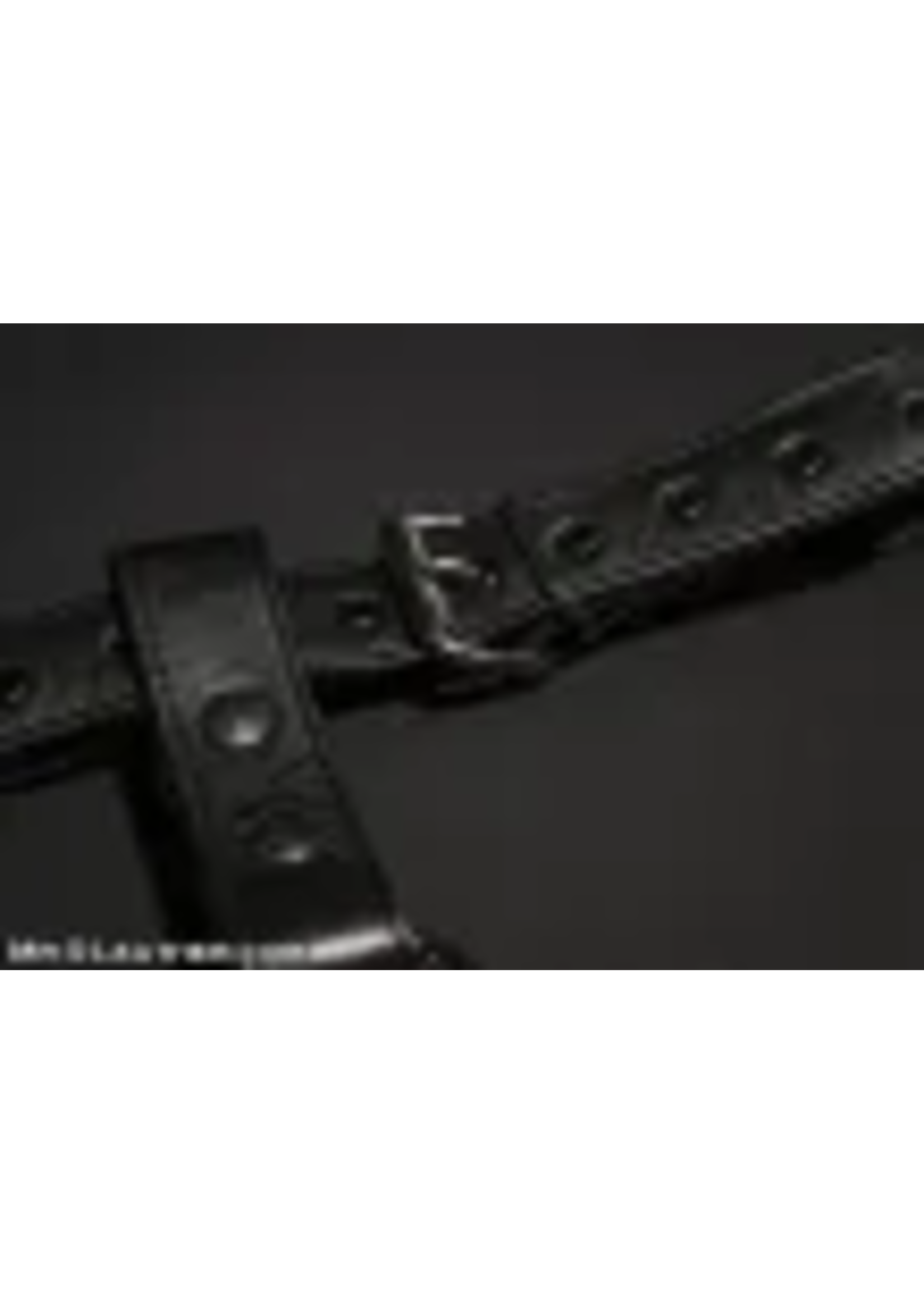 Mr. S Leather Mr. S Leather - Deluxe Non-Locking Leather Butt Plug Harness