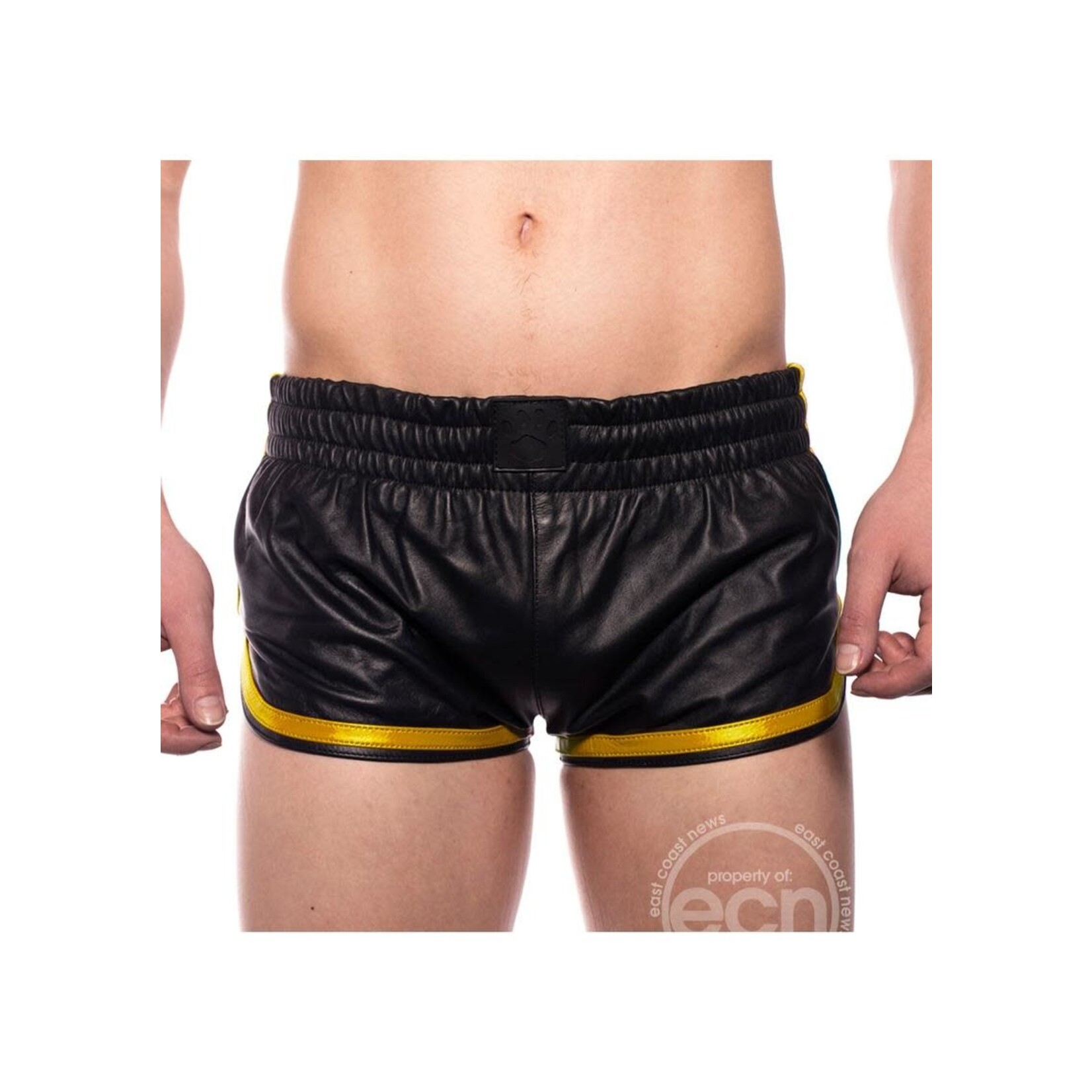 Prowler RED Leather Shorts