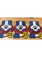 Neesh-Wear Neesh Custom Order Leather 12”  Title Patch