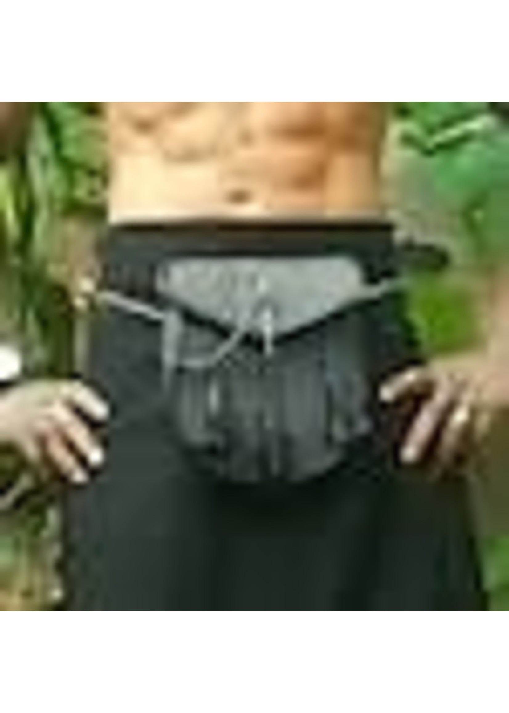 Butcher Apparel Sporran-Leather Pouch with Tassels