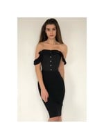 Corset Story Cotton Straight Bustline Corset Top  w Sleeve