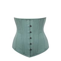 Rone Green Dupion Underbust Corset main image 1