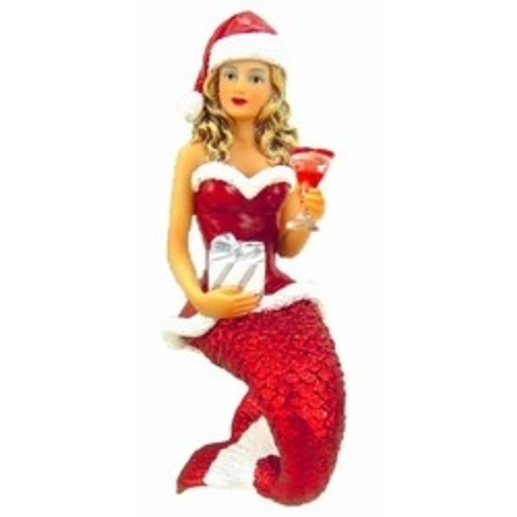 December Diamonds Santa Baby II - Mermaid Ornament