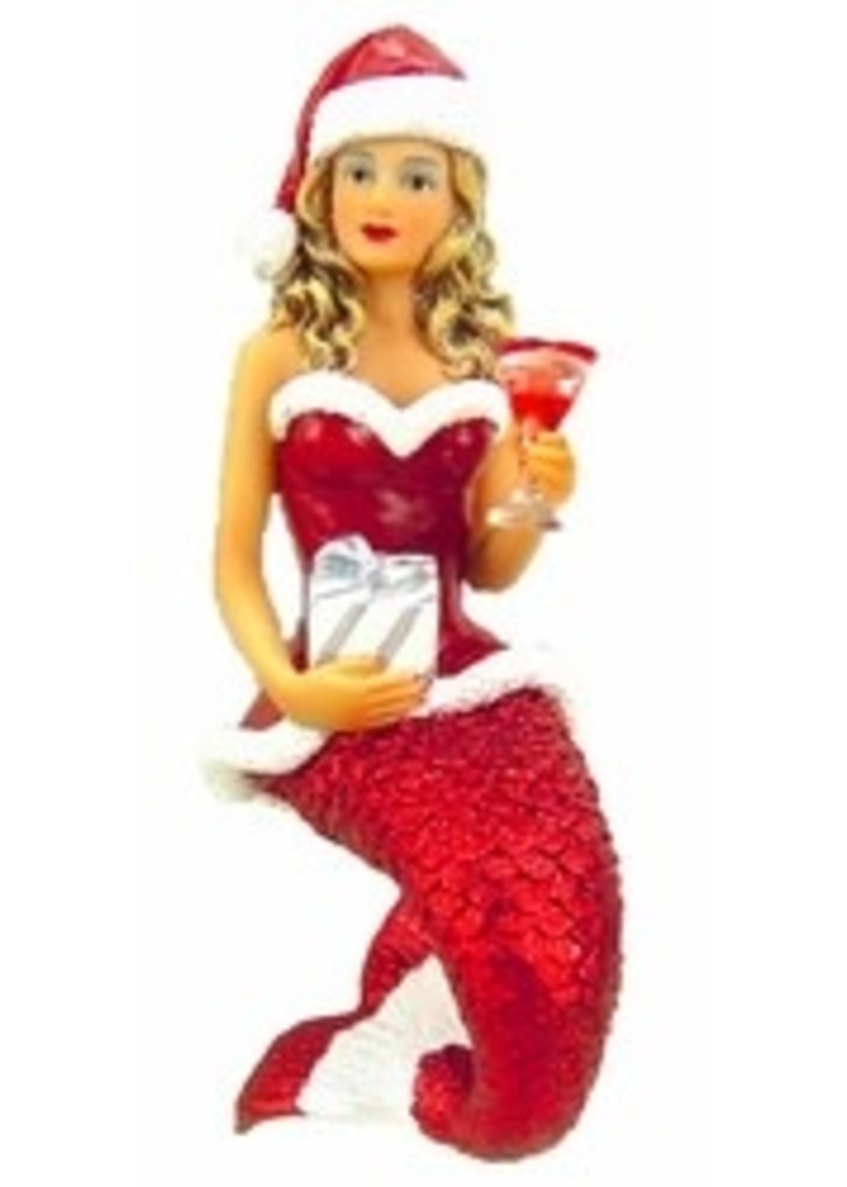 December Diamonds Santa Baby II - Mermaid Ornament