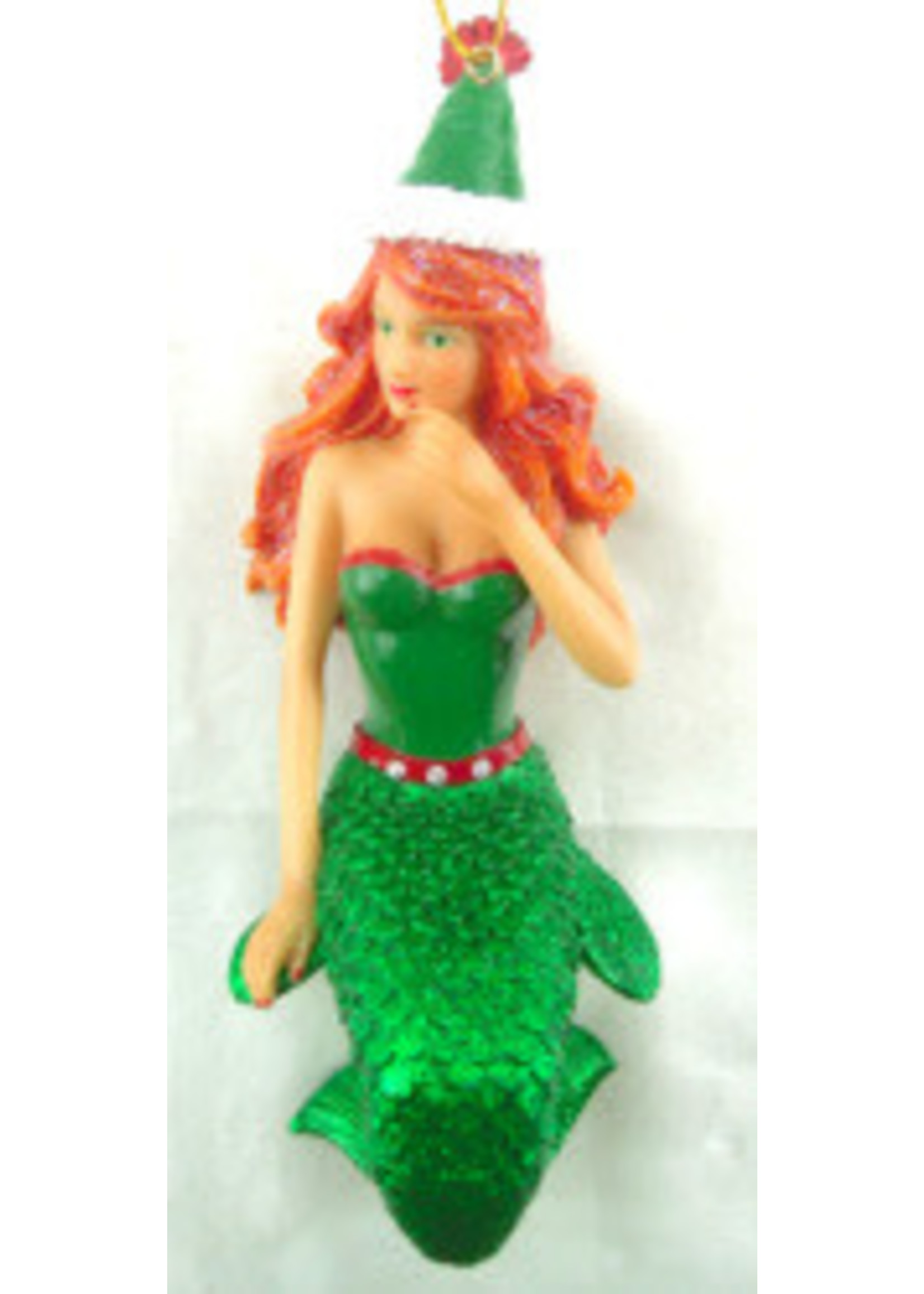 December Diamonds Ginger Snap - Mermaid Ornament