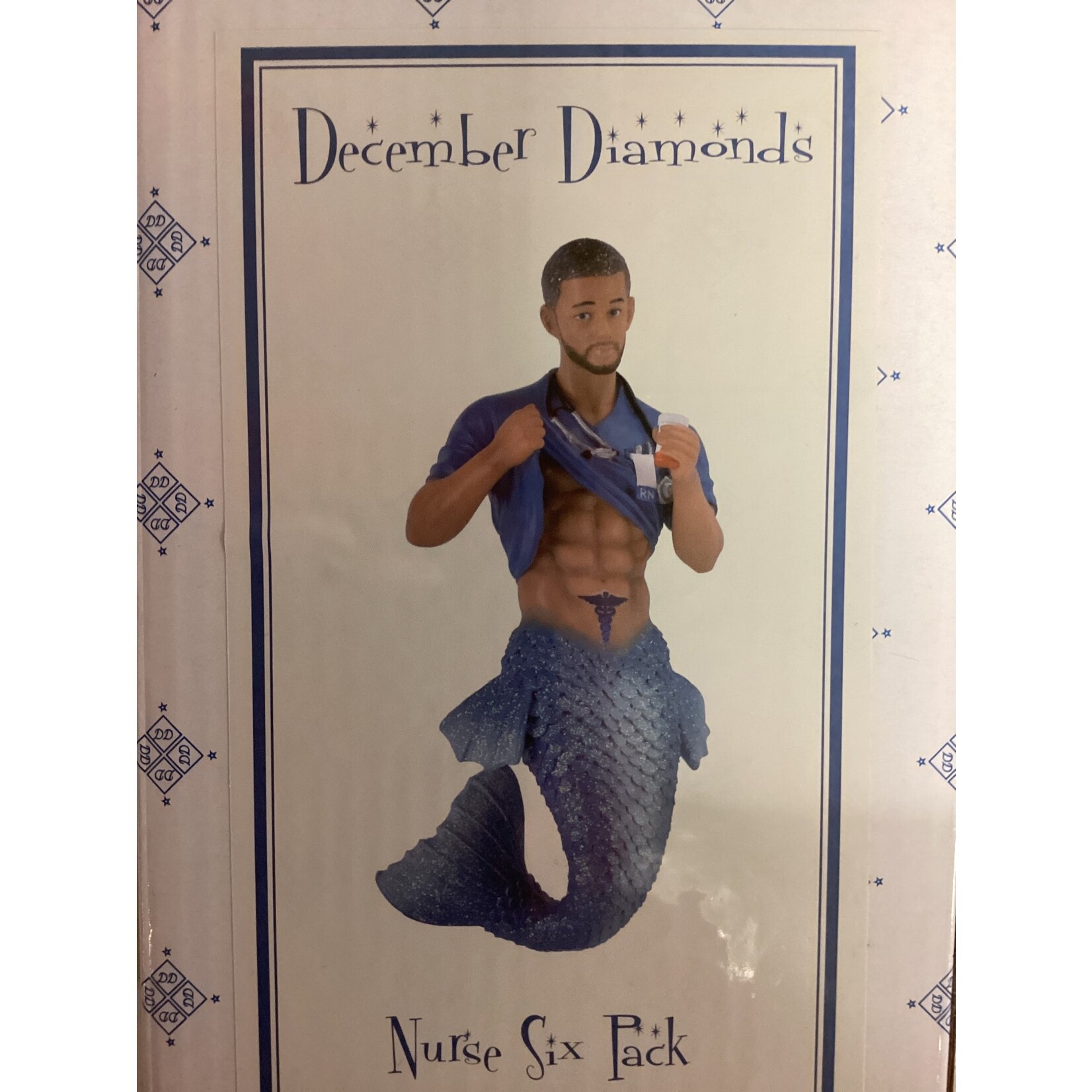 December Diamonds Nurse Six Pack - Merman Ornament