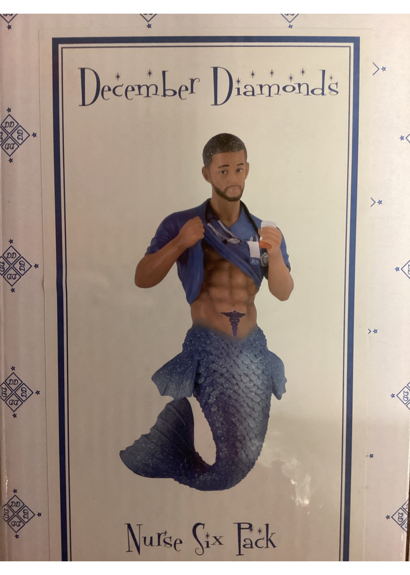 December Diamonds Nurse Six Pack - Merman Ornament