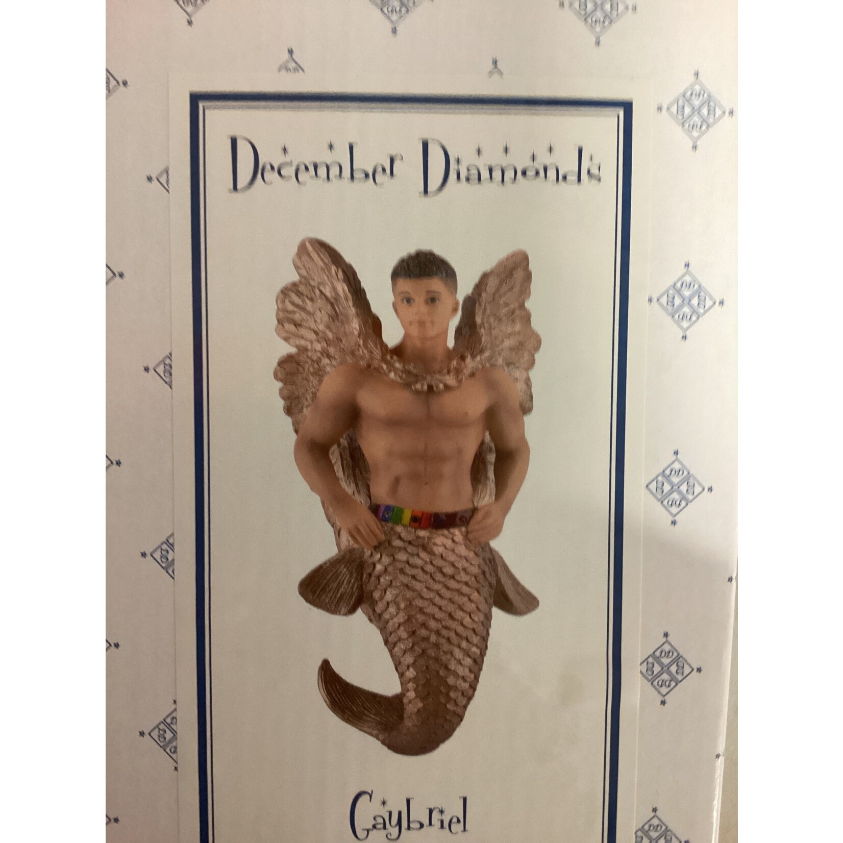 December Diamonds Gaybriel - Merman Ornament