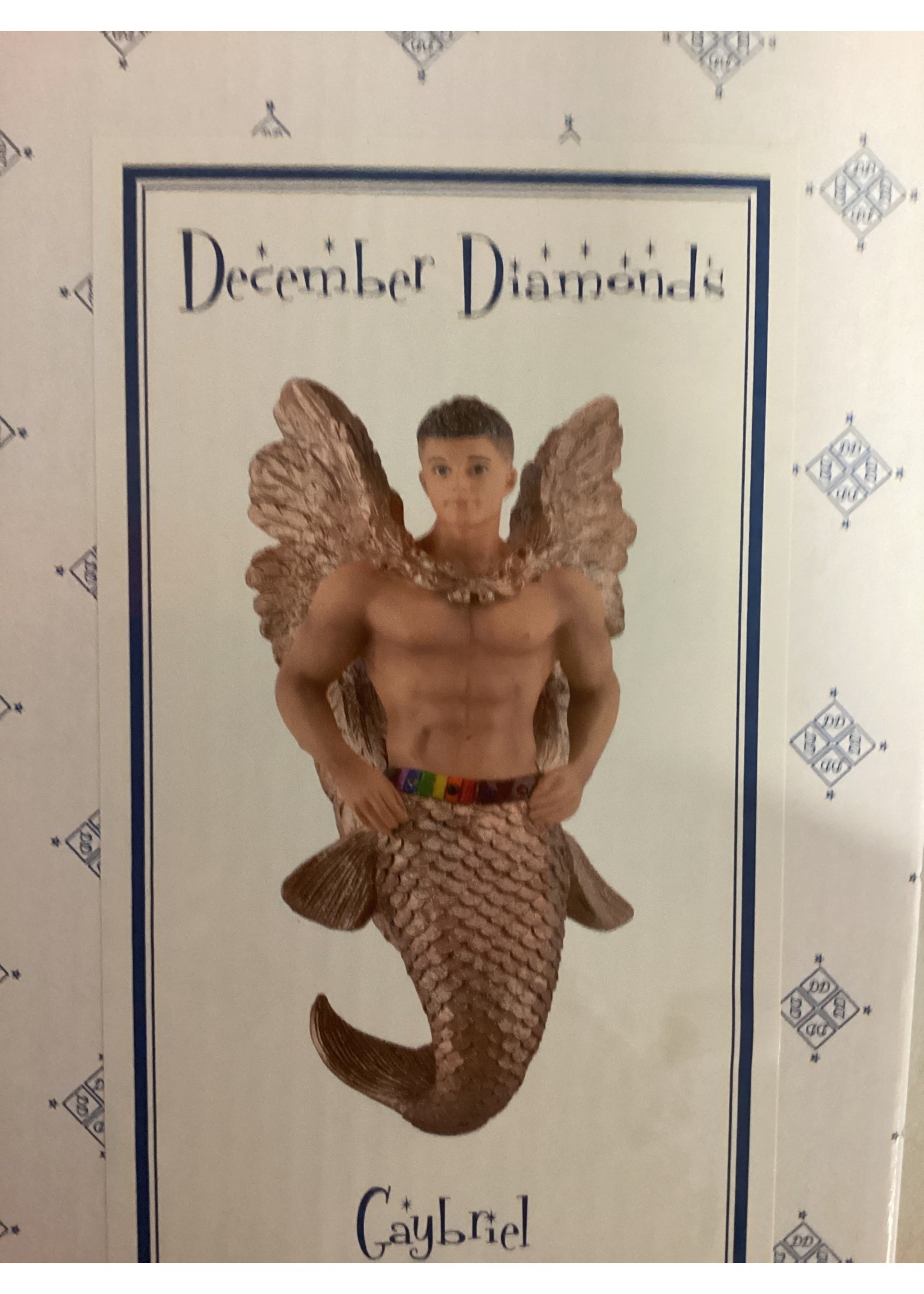 December Diamonds Gaybriel - Merman Ornament