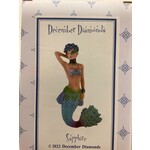 Sapphire - Mermaid Ornament